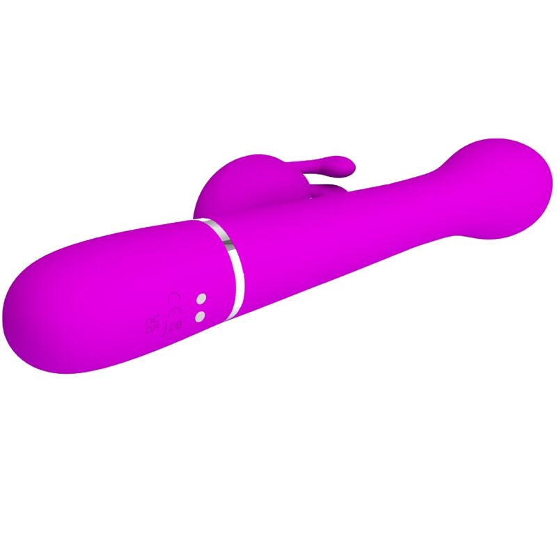 PRETTY LOVE - DEJON RABBIT VIBRATOR 3 IN 1 MULTIFUNCTION VIOLET - Bild 7