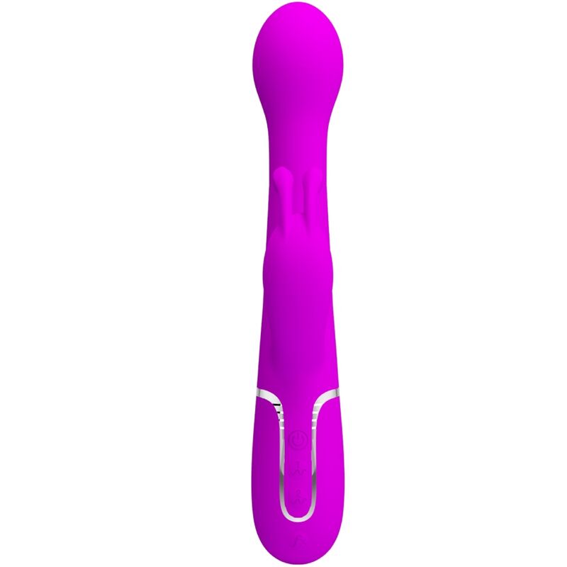 PRETTY LOVE - DEJON RABBIT VIBRATOR 3 IN 1 MULTIFUNCTION VIOLET - Bild 4