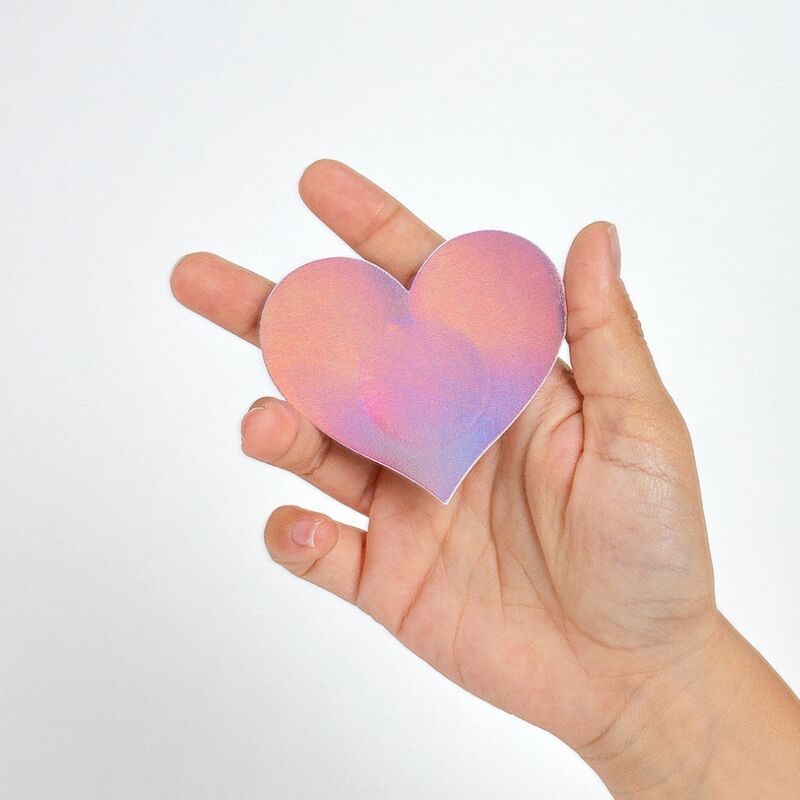 Alternative view of SECRET PLAY - WOW BOOBS! HEART NIPPLE COVERS