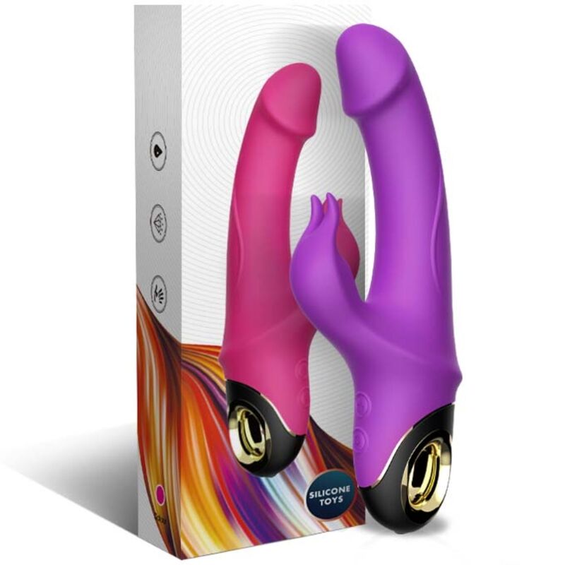 ARMONY - METEROR DILDO VIBRATOR RABBIT PURPLE - Bild 5