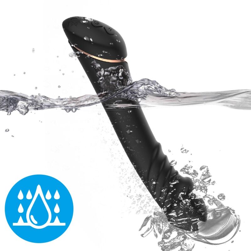 ARMONY - DILDO VIBRATOR SILICONE BLACK - Bild 2