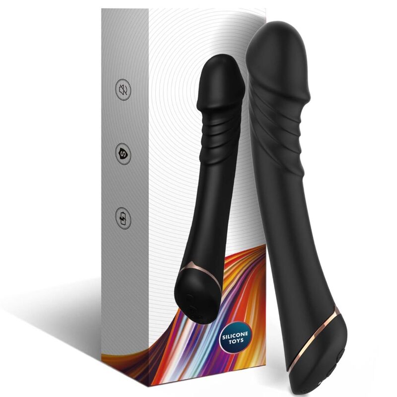 ARMONY - DILDO VIBRATOR SILICONE BLACK - Bild 4