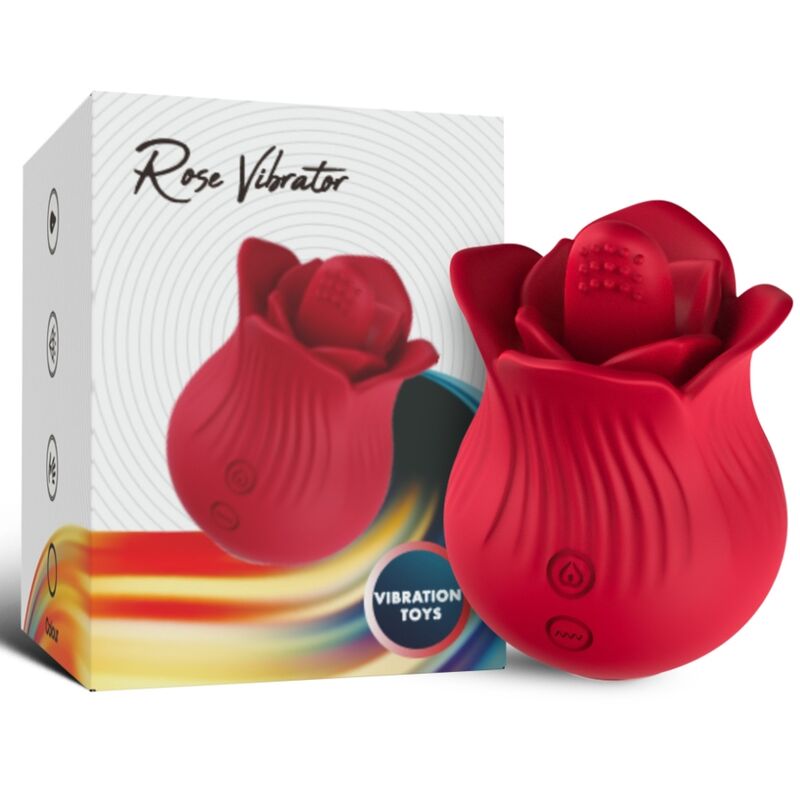 ARMONY - ROSE VIBRATOR & STIMULATOR RED - Bild 5