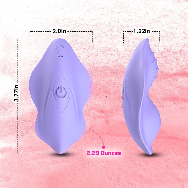 ARMONY - WHISPER WEARABLE PANTIES VIBRATOR REMOTE CONTROL PURPLE - Bild 3