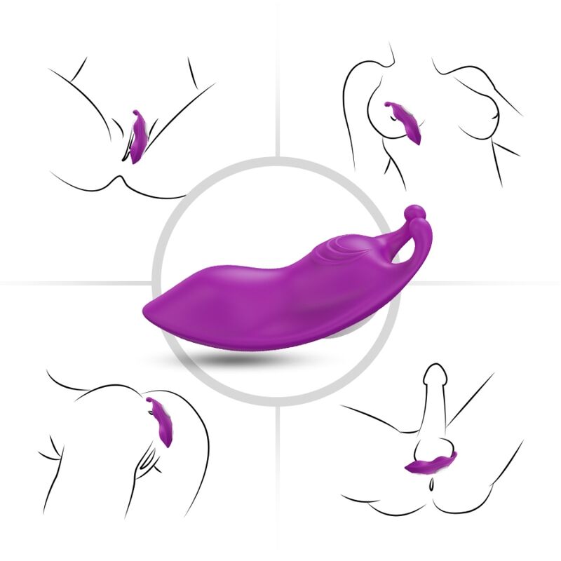 ARMONY - HONEYBEE WEARABLE PANTIES VIBRATOR G-SPOT REMOTE CONTROL PURPLE - Bild 11