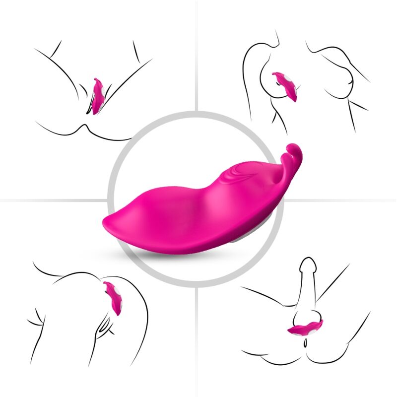 ARMONY - HONEYBEE WEARABLE PANTIES VIBRATOR G-SPOT REMOTE CONTROL FUCHSIA - Bild 3