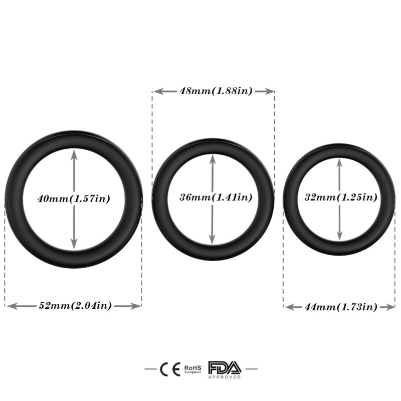 ARMONY - TRIPLE SILICONE RING LUMINOUS - Bild 4