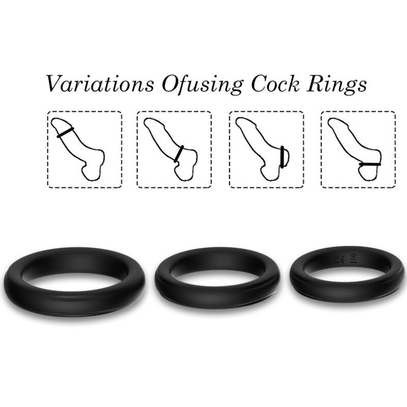 ARMONY - TRIPLE SILICONE RING LUMINOUS - Bild 3