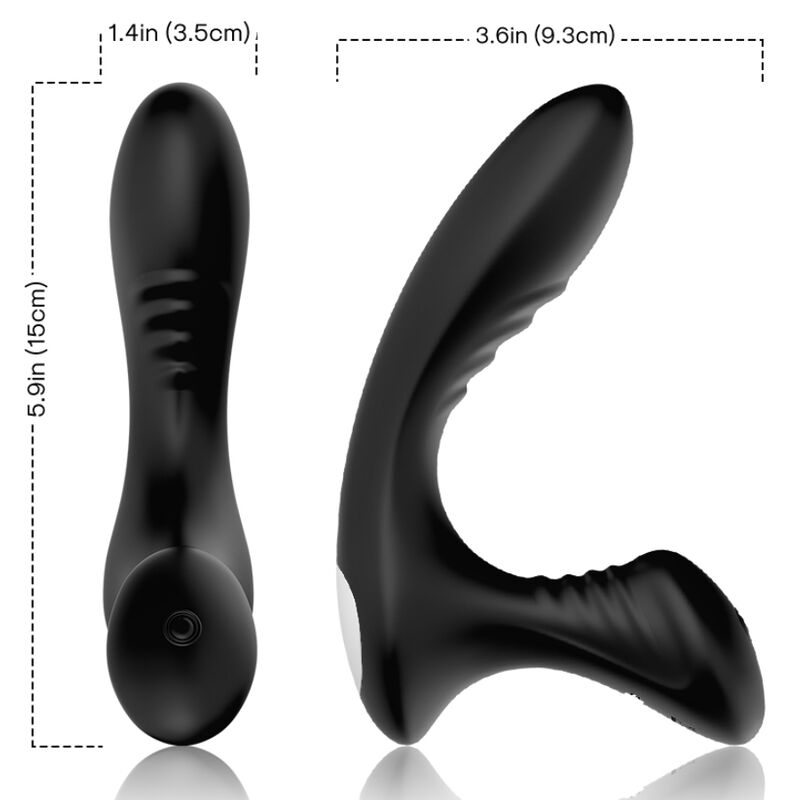 ARMONY - STORM VIBRATOR ANAL PROSTATE & PLUG REMOTE CONTROL BLACK - Bild 3
