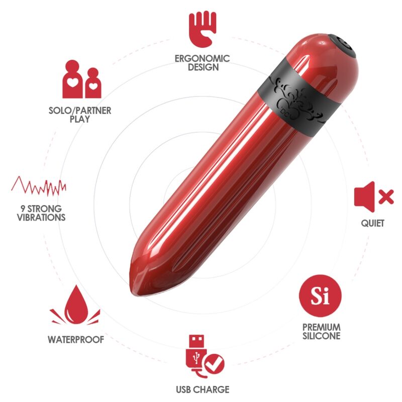 Alternative view of ARMONY - ROCKET VIBRATOR BULLET FUCHSIA