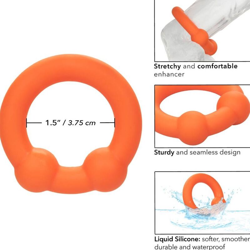 CALEXOTICS - ALPHA DUAL BALL RING ORANGE - Bild 5