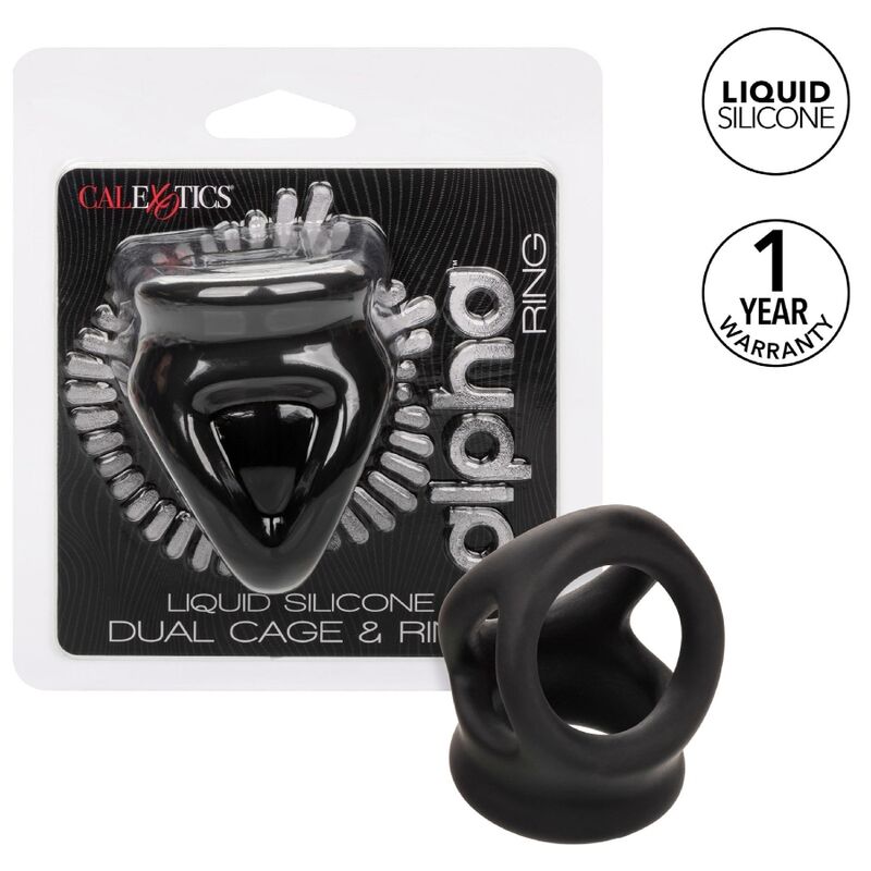 CALEXOTICS - ALPHA DUAL CAGE RING BLACK - Bild 11