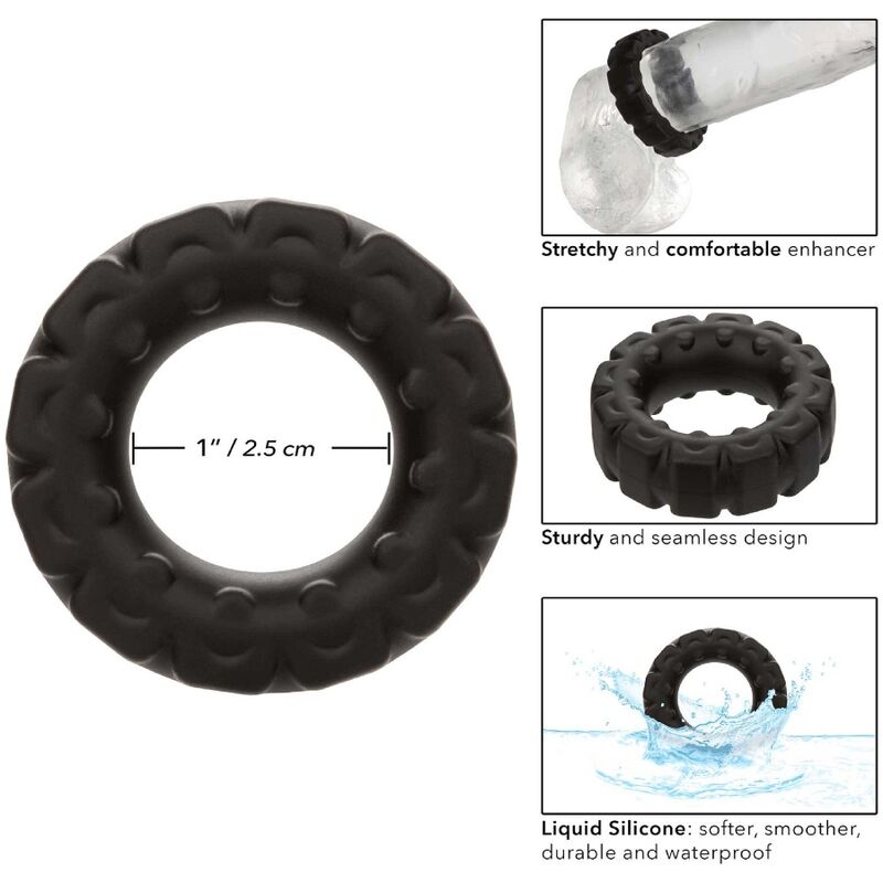 CALEXOTICS - ALPHA PROLONG TREAD RING BLACK - Bild 2