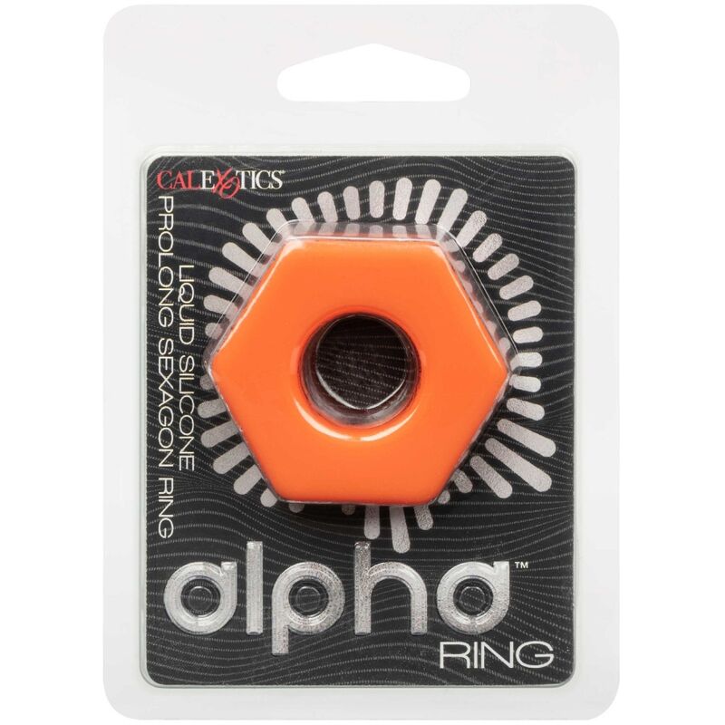 CALEXOTICS - ALPHA PROLONG SEXAGON RING ORANGE - Bild 6