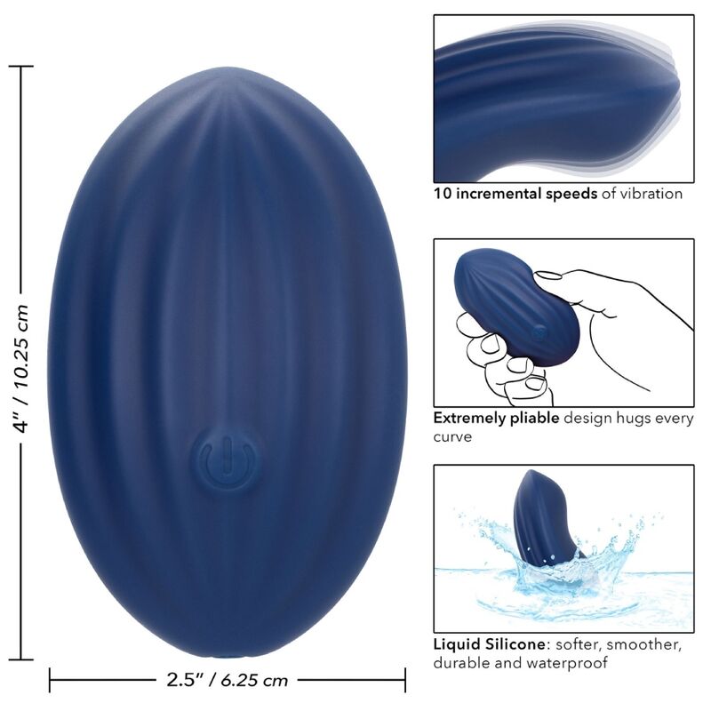 CALEXOTICS - CASHMERE VELVET CURVE BLUE - Bild 11