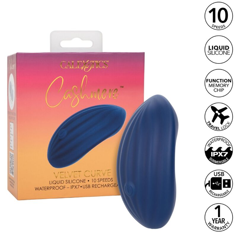 Alternative view of CALEXOTICS - CASHMERE VELVET CURVE BLUE