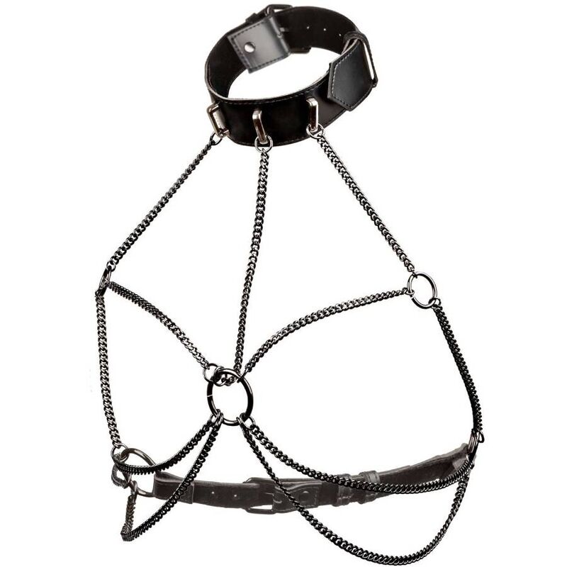 CALEXOTICS - EUPHORIA PLUS SIZE MULTI CHAIN COLLAR HARNESS - Bild 3