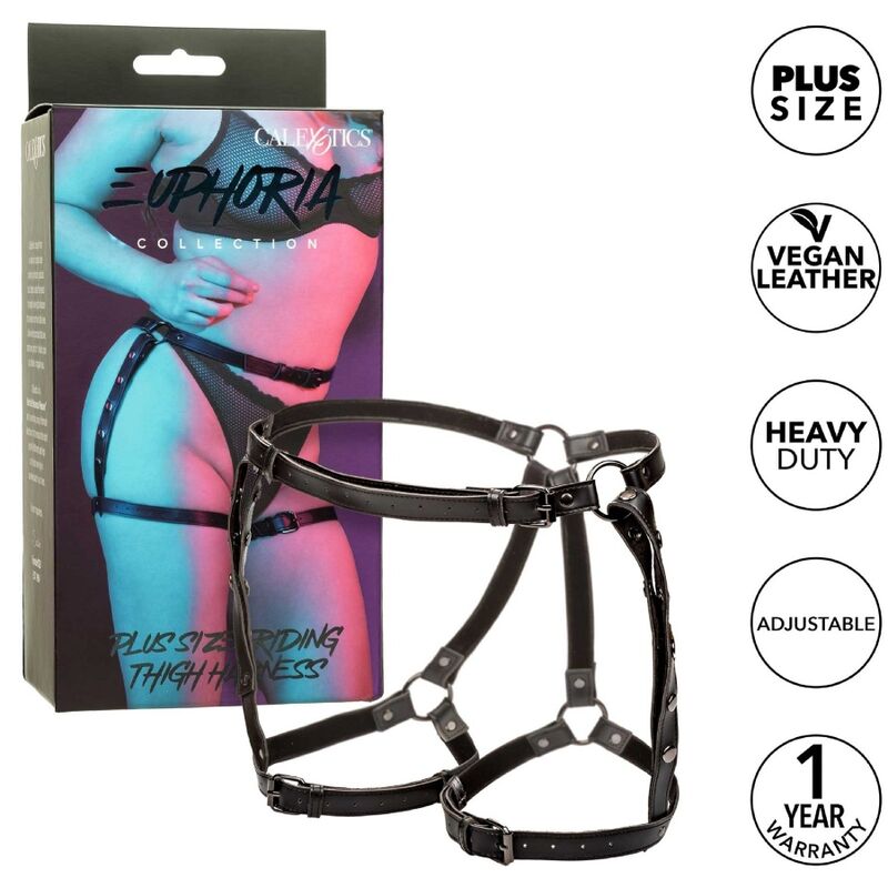 CALEXOTICS - EUPHORIA PLUS SIZE RIDING THIGH HARNESS - Bild 5