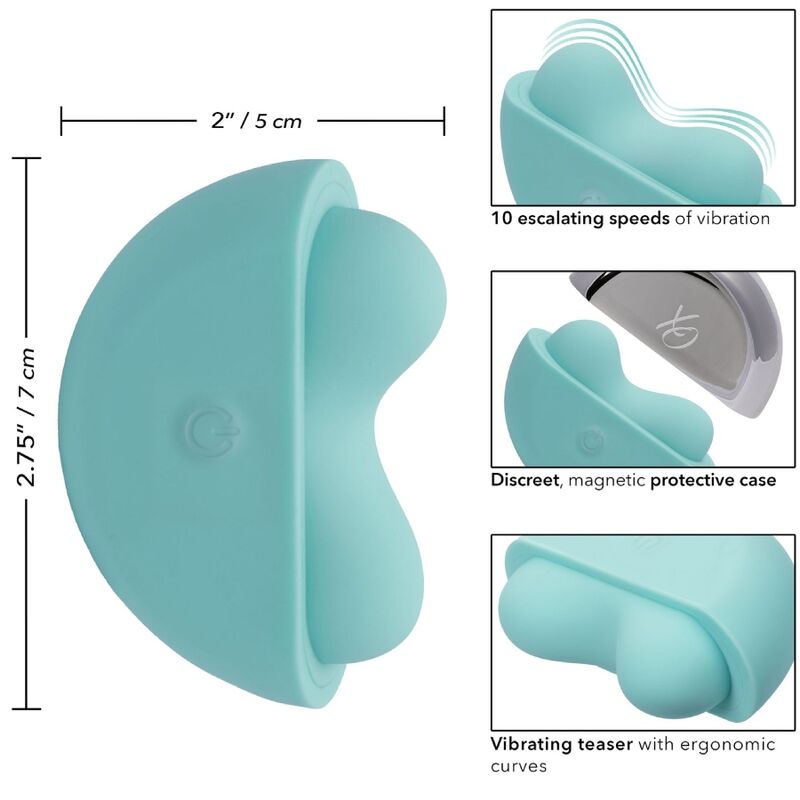 CALEXOTICS - OVATION APPLAUSE STIMULATOR AQUA GREEN - Bild 4