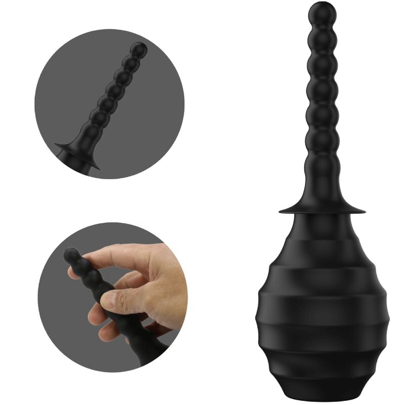 MR PLAY - ANAL DOUCHE BLKM7 SUPER POWER BLACK - Bild 5