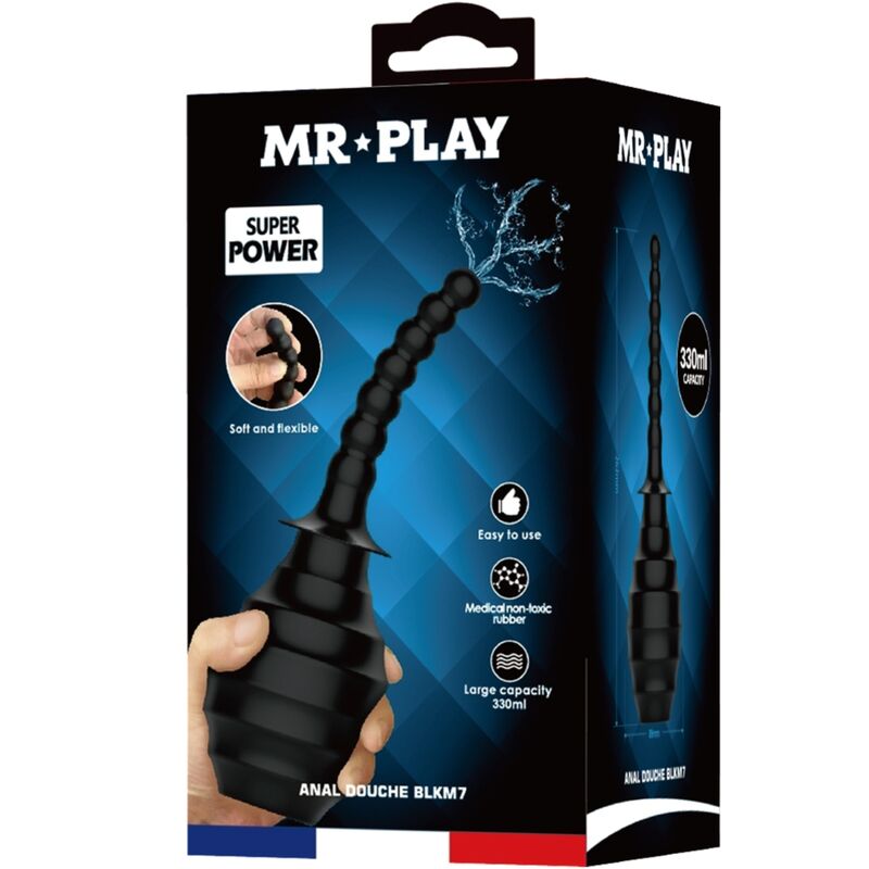 MR PLAY - ANAL DOUCHE BLKM7 SUPER POWER BLACK - Bild 3
