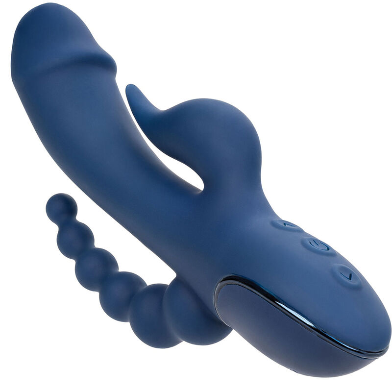 CALEXOTICS - VIBRATOR TRIPLE ORGASM BLUE - Bild 5