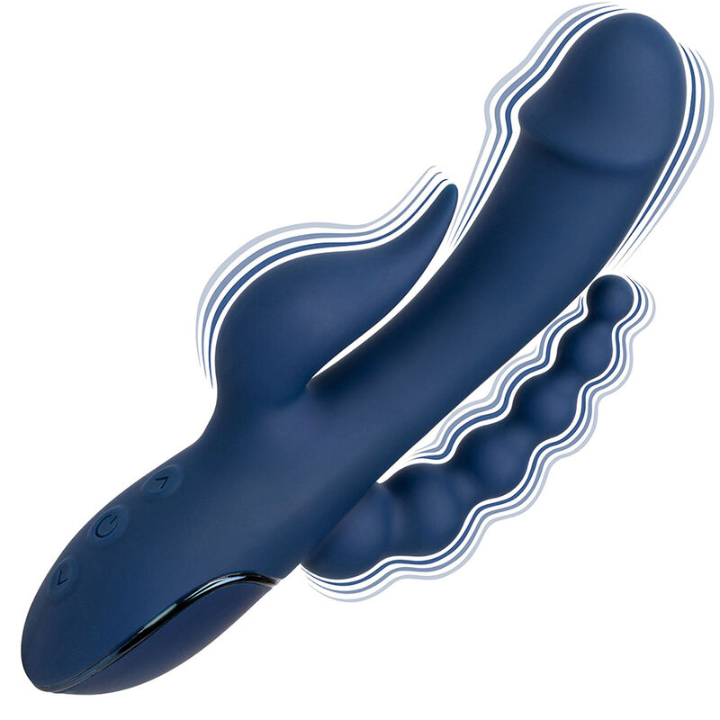 CALEXOTICS - VIBRATOR TRIPLE ORGASM BLUE - Bild 4