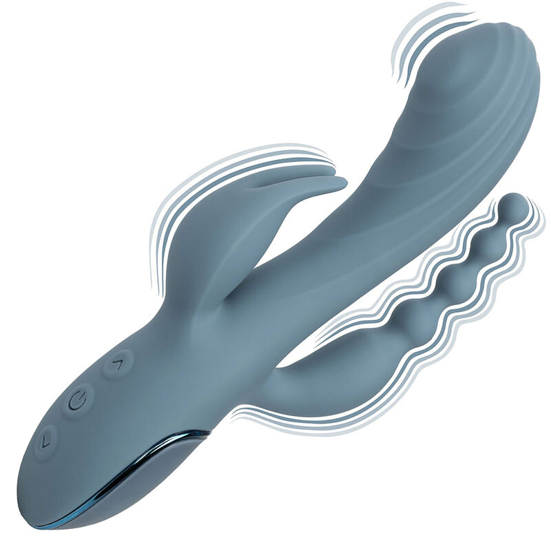 CALEXOTICS - VIBRATOR TRIPLE ECSTASY GREY - Bild 8