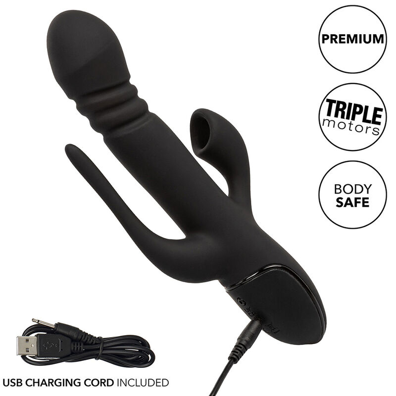 CALEXOTICS - VIBRATOR TRIPLE EUPHORIA BLACK - Bild 6
