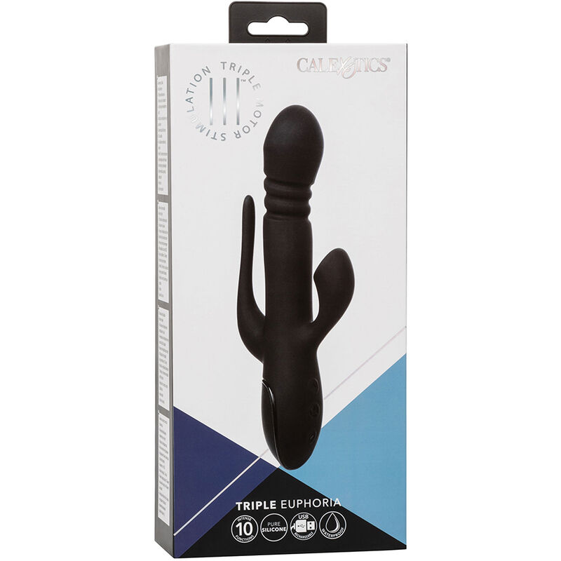 CALEXOTICS - VIBRATOR TRIPLE EUPHORIA BLACK - Bild 3