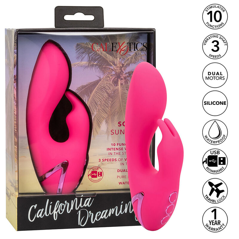 Alternative view of CALEXOTICS - SO. CAL SUNSHINE VIBRATOR RABBIT FUCHSIA BY CALIFORNIA DREAMING