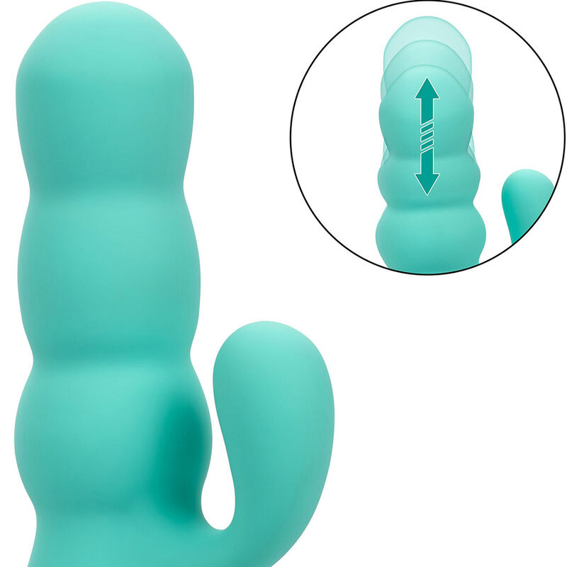 CALEXOTICS - DEL MAR DIVA VIBRATOR RABBIR AQUA GREEN BY CALIFORNIA DREAMING - Bild 9