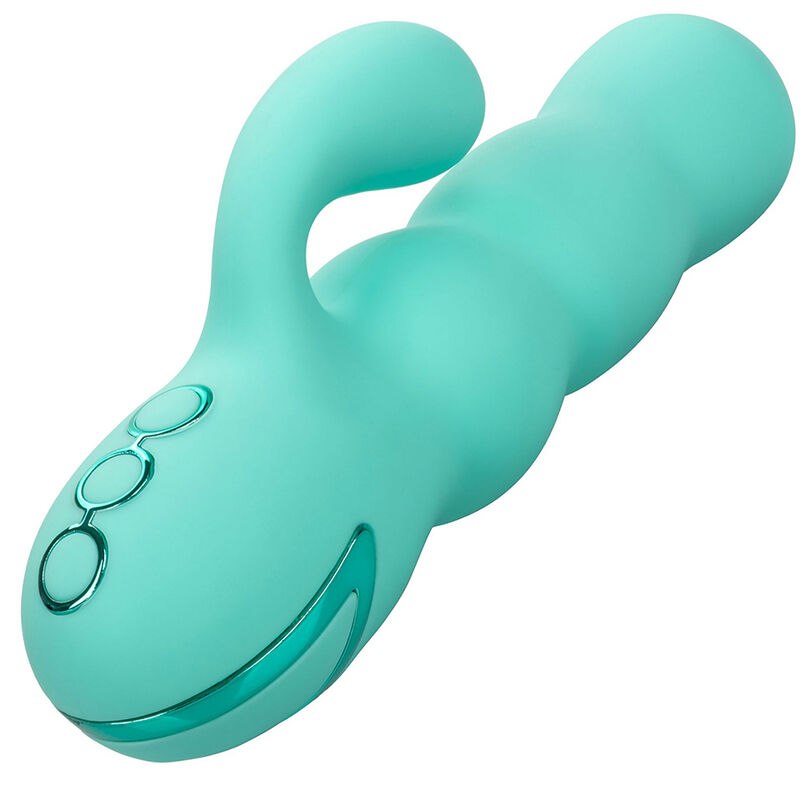 CALEXOTICS - DEL MAR DIVA VIBRATOR RABBIR AQUA GREEN BY CALIFORNIA DREAMING - Bild 3