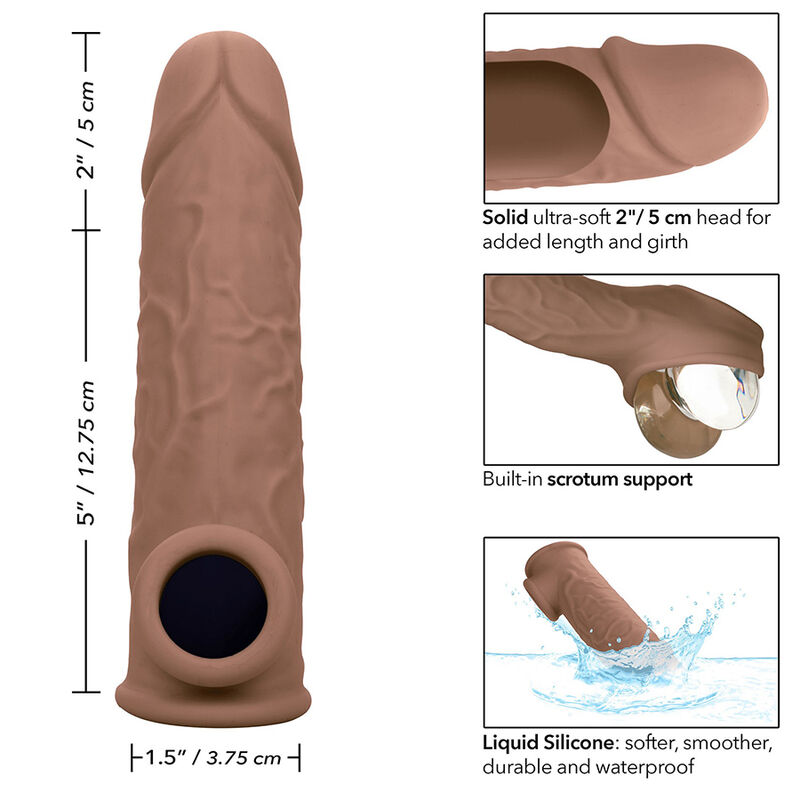 CALEXOTICS - PERFORMANCE MAXX LIFE-LIKE EXTENSION 7 BROWN SKIN - Bild 10