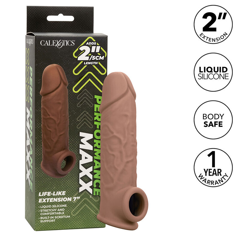 CALEXOTICS - PERFORMANCE MAXX LIFE-LIKE EXTENSION 7 BROWN SKIN - Bild 12