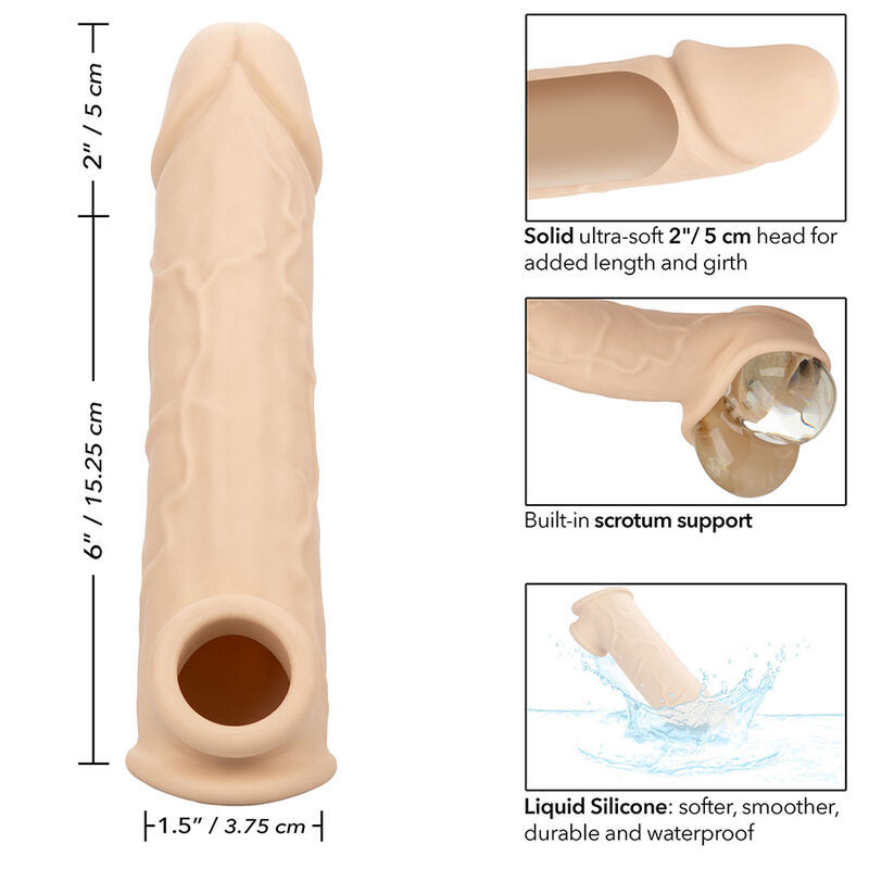 CALEXOTICS - PERFORMANCE MAXX LIFE-LIKE EXTENSION 8 LIGHT SKIN - Bild 8