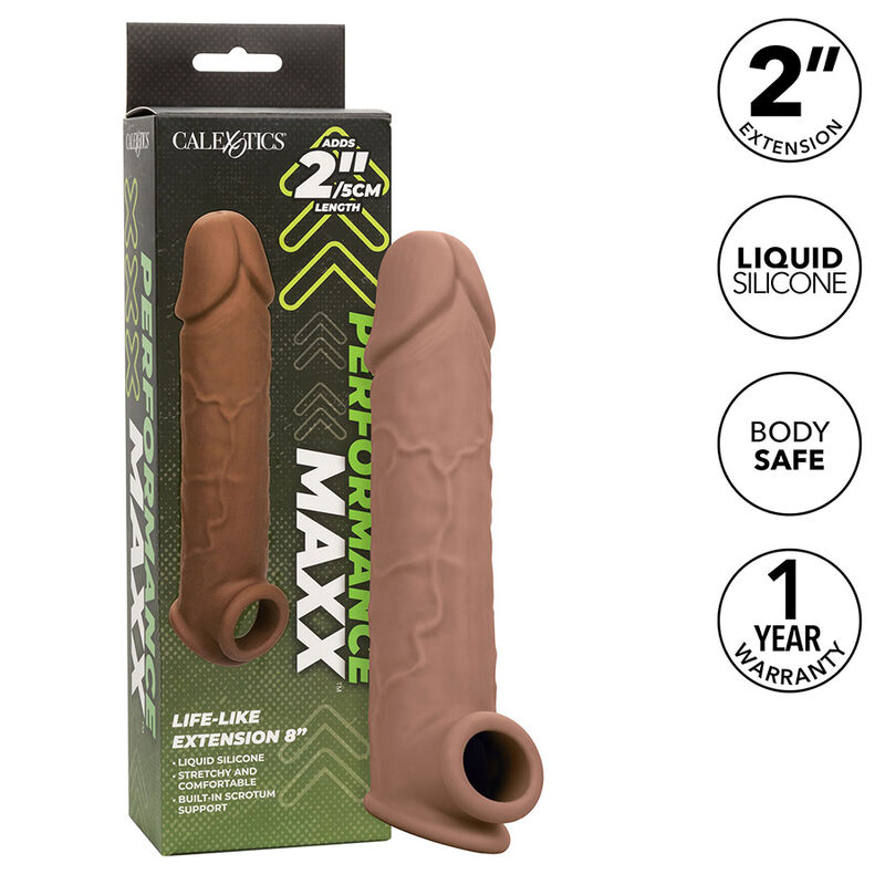 CALEXOTICS - PERFORMANCE MAXX LIFE-LIKE EXTENSION 8 BROWN SKIN - Bild 12