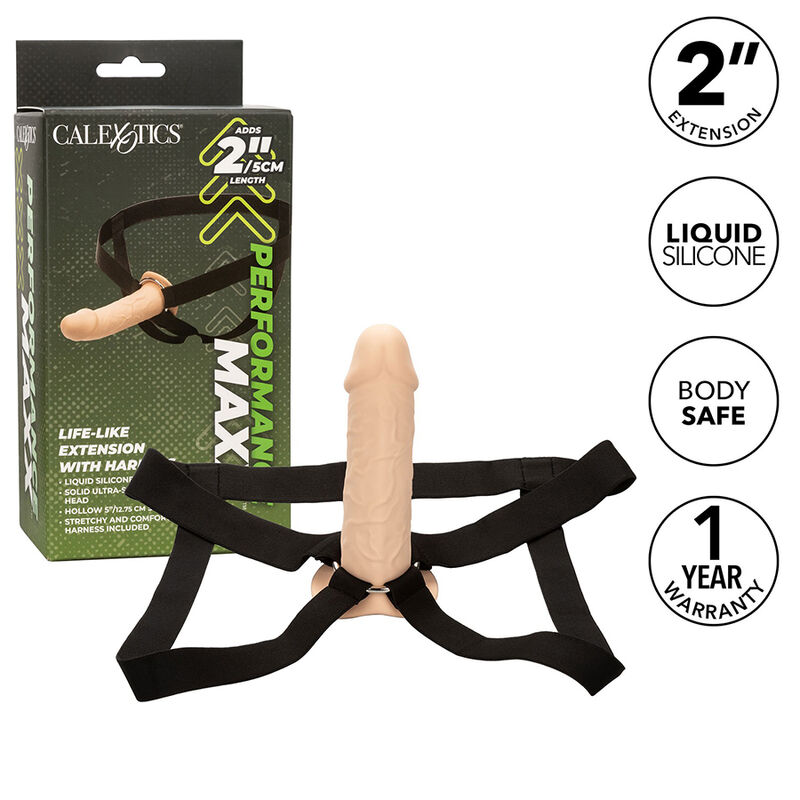 CALEXOTICS - PERFORMANCE MAXX LIFE-LIKE EXTENSION WITH HARNESS LIGHT SKIN - Bild 16