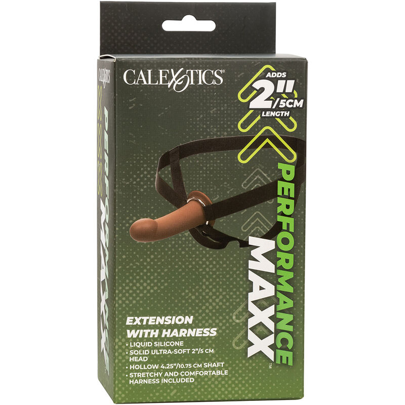 CALEXOTICS - PERFORMANCE MAXX EXTENSION WITH HARNESS BROWN SKIN - Bild 8