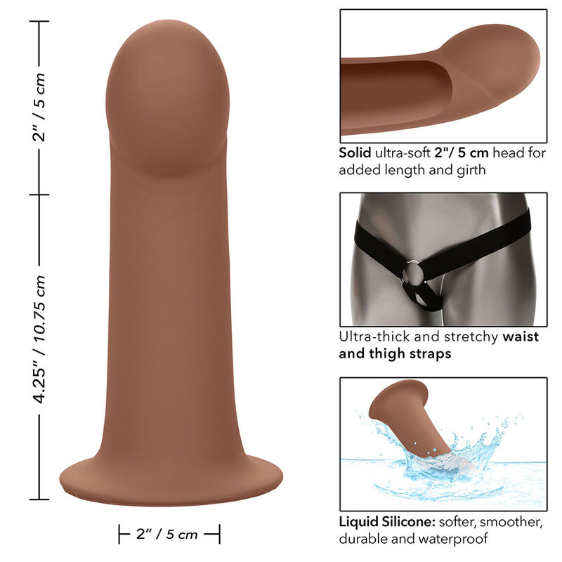 CALEXOTICS - PERFORMANCE MAXX EXTENSION WITH HARNESS BROWN SKIN - Bild 13