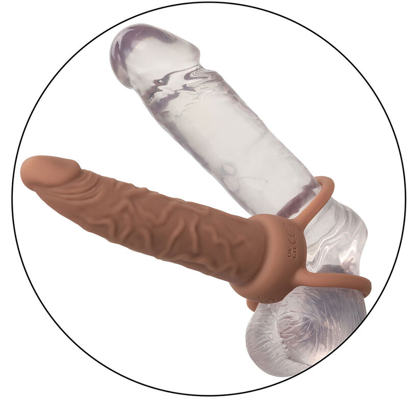CALEXOTICS - PERFORMANCE MAXX RECHARGABLE DUAL PENETRATOR BROWN SKIN - Bild 3