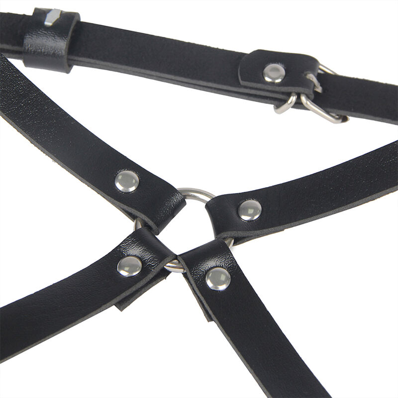 SUBBLIME - LEATHER WAIST AND LEG HARNESS BLACK ONE SIZE - Bild 10