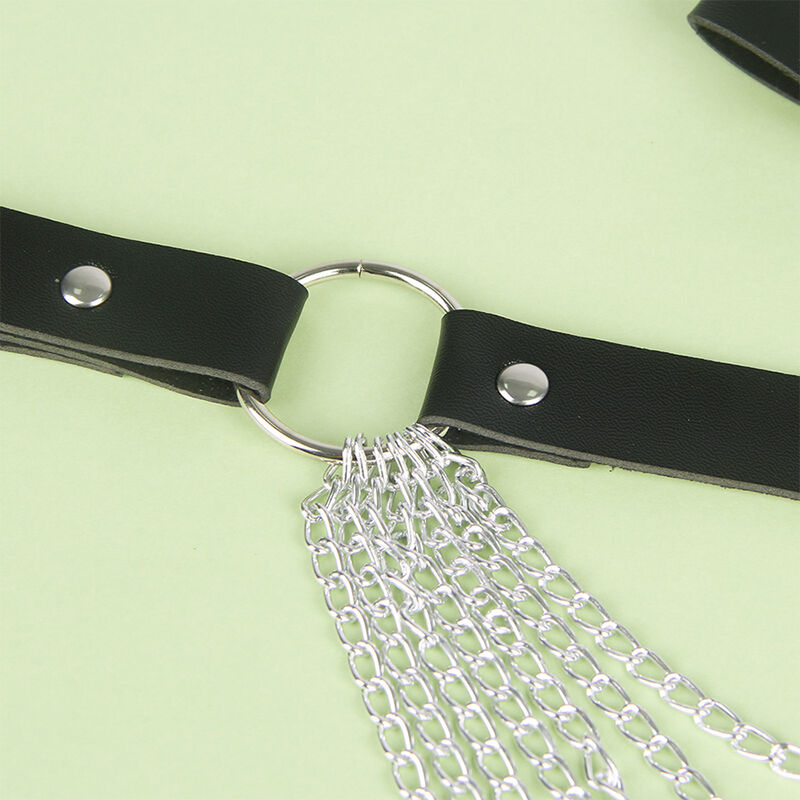 Alternative view of SUBBLIME - LEATHER CHAINBELT BLACK ONE SIZE