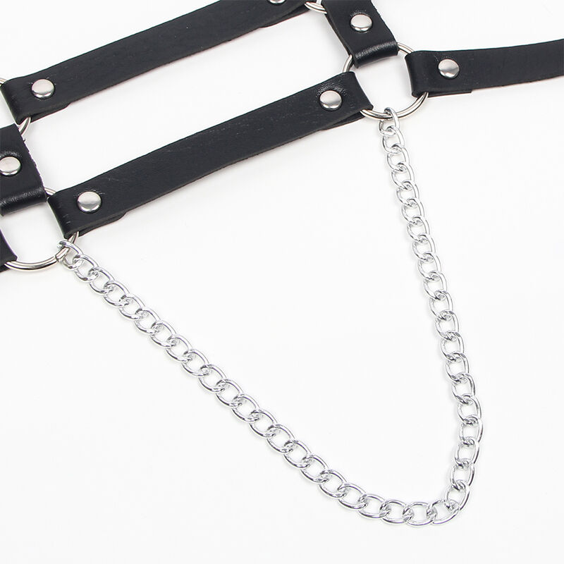 SUBBLIME - HARNESS WITH STRAPS AND CHAINDETAILS ONE SIZE - Bild 9