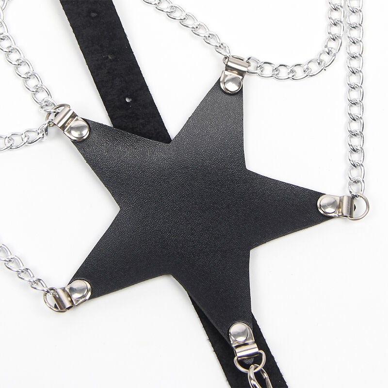 SUBBLIME - FULL BODY HARNESS WITH STAR CHAINDETAIL ONE SIZE - Bild 11
