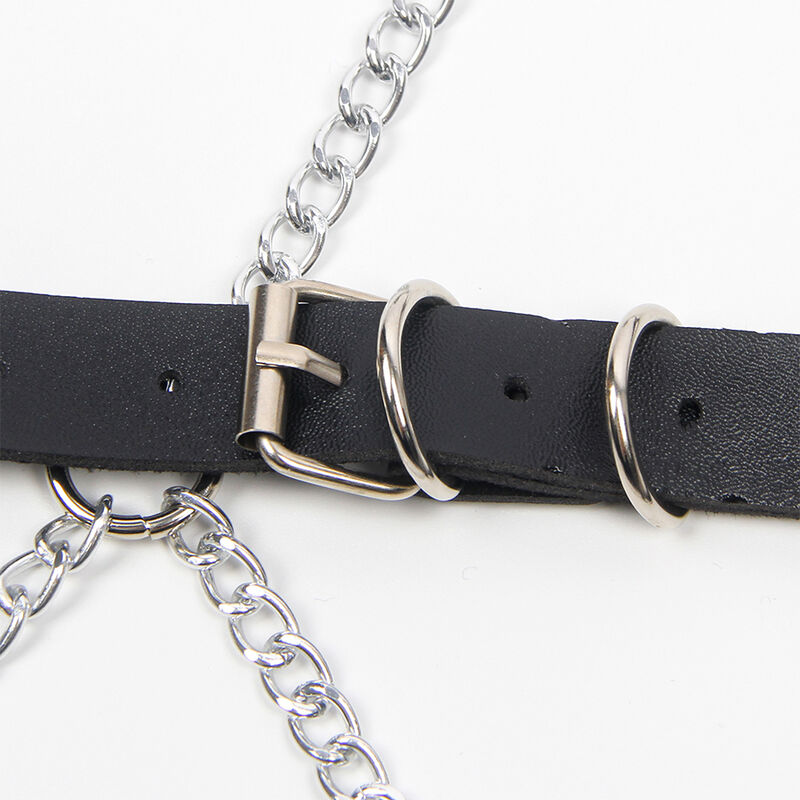 SUBBLIME - FULL BODY HARNESS WITH STAR CHAINDETAIL ONE SIZE - Bild 6