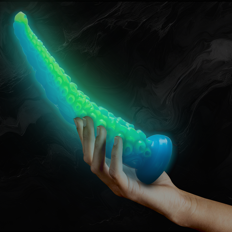 EPIC - SCYLLA FLUORESCENT THIN TENTACLE DILDO LARGE SIZE - Bild 9