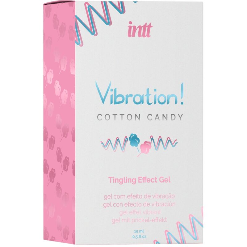 INTT - POWERFUL INTIMATE STIMULANT COTTON CANDY LIQUID VIBRATOR GEL 15 ML - Bild 3