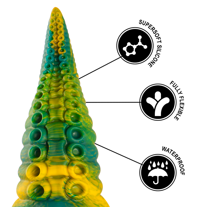 EPIC - CETUS GREEN TENTACLE DILDO SMALL SIZE - Bild 7