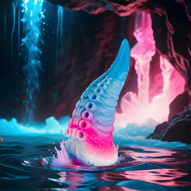 EPIC - PHORCYS BLUE TENTACLE DILDO SMALL SIZE - Bild 3